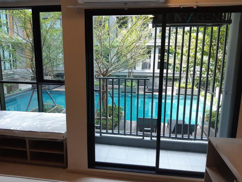 🎊 For Rent Condo THE EXCEL UDOMSUK Building 1, Floor 3,Studio, Room size 24.00 sqm
