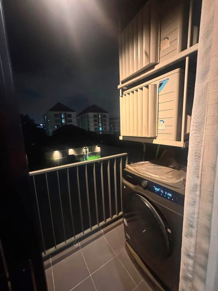 รูป (AA139) 🔥 Asher Ratchada–Huai Khwang | ห้องมุม 30 ตร.ม. | เดิน 2 นาทีถึง MRT สุทธิสาร | พร้อมอยู่ | 14,500 บาท/เดือน - รูปที่ 6/6