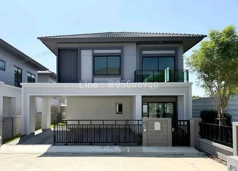 svs354 เช่า บ้านเดี่ยว บริทาเนีย บางนา - ศรีวารี บ้านหลังริม บ้านตกแต่ง เฟอร์ครบทุกห้อง พร้อมเข้าอยู่