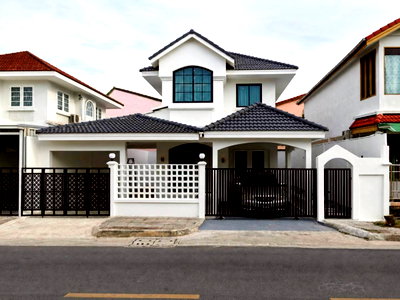 บ้านเดี่ยว สายไหม 34 : ❄ บ้านเดี่ยว​ที่จอดรถเยอะ​ ใกล้BTSสะพาน​ใหม่​❄ ✅ม.ชลลดา​ สายไหม​-วัดเกาะ✅