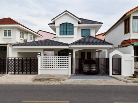 ❄ บ้านเดี่ยวที่จอดรถเยอะ ใกล้BTSสะพานใหม่❄ ✅ม.ชลลดา สายไหม-วัดเกาะ✅