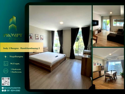 บ้านเดี่ยวให้เช่า : IJ04505 - Indy 2 Bangna - Ramkhamhaeng 2 : MegaBangna