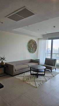 ให้เช่าคอนโด เดอะ ริเวอร์ อาคาร 1 ชั้น 31 2 ห้องนอน ขนาด 138 ตรม ใกล้ Iconsiam