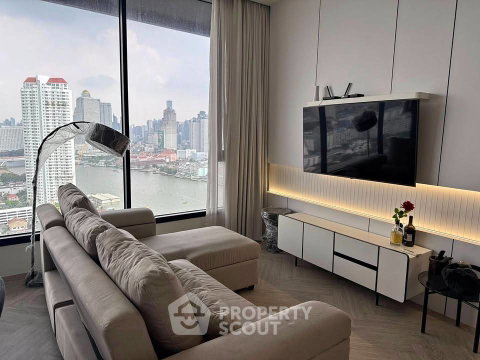 คอนโด 2 ห้องนอน Chapter Charoennakhorn - Riverside ใกล้ BTS กรุงธนบุรี (ID 2841765)