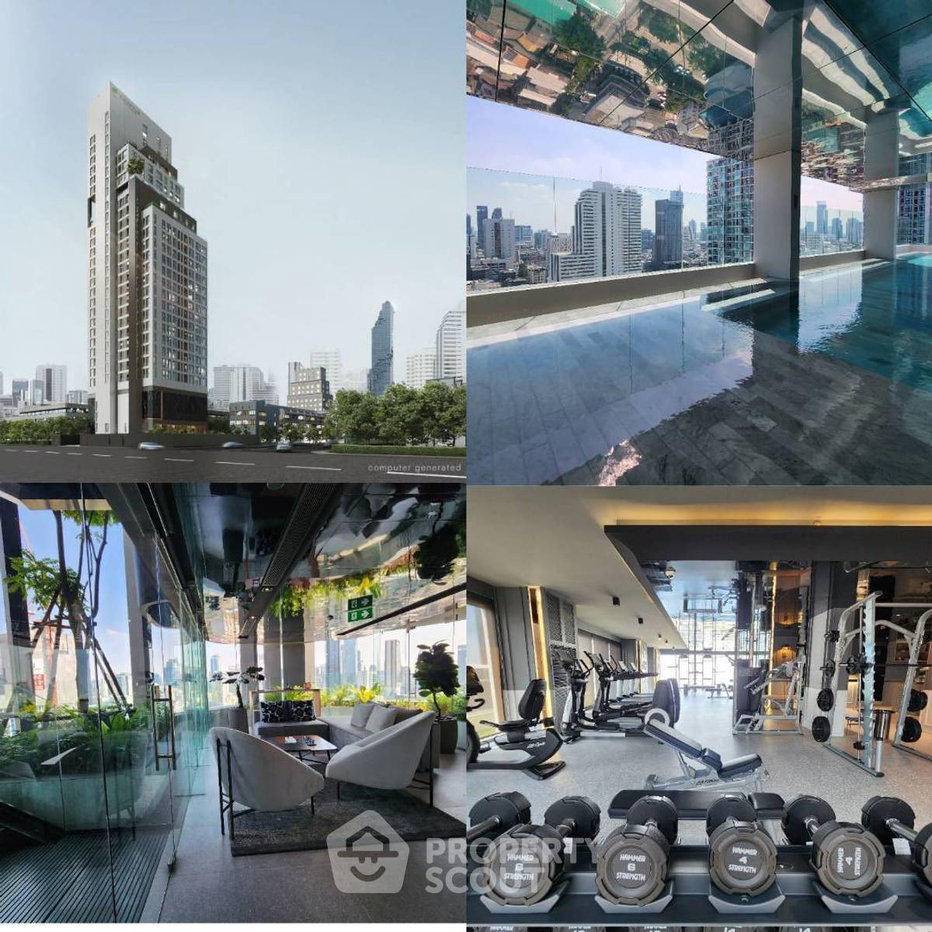 รูป คอนโด 1 ห้องนอน ให้เช่า Chapter Chula-Samyan ใกล้ MRT สามย่าน 46 ตร.ม. (ชั้น 9) (ID 2732031) - รูปที่ 8/9