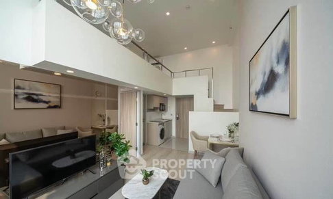 High-Floor 1-BR 45 Sqm Condo Knightsbridge Prime Sathorn, BTS Saint Louis (ID 3038778)