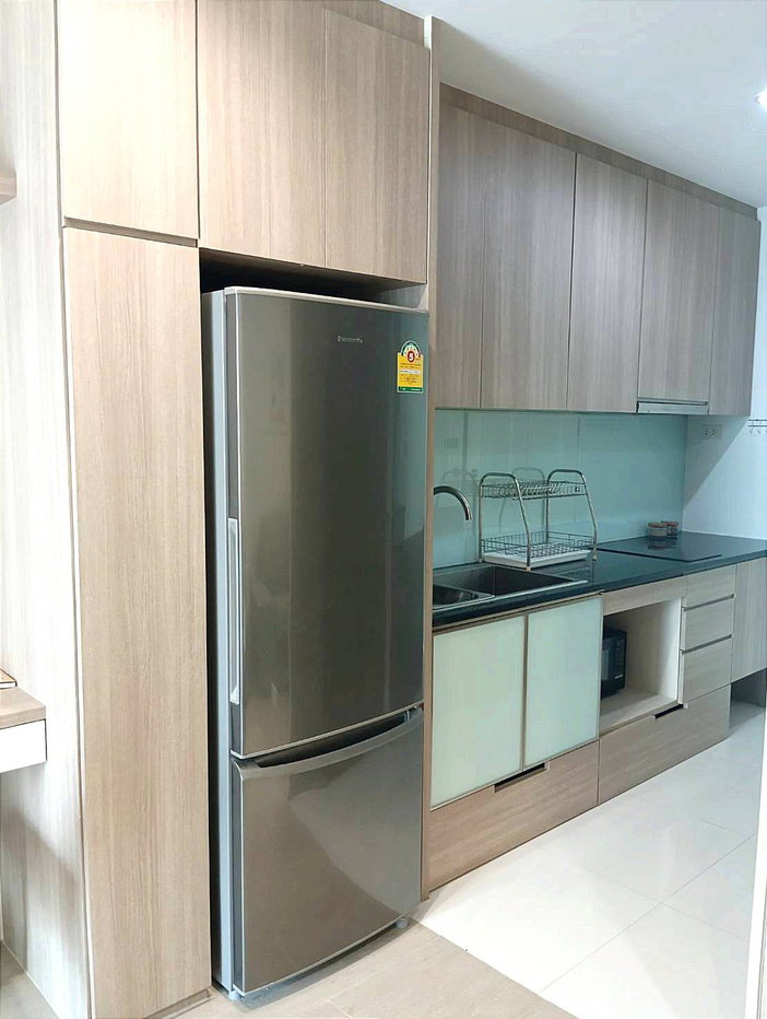 รูป ให้เช่าคอนโด บ้านสิริสาทร เย็นอากาศ พื้นที่ 36 ตรม. 1-ห้องนอน 1-ห้องน้ำ ชั้น 6 พร้อมเฟอร์นิเจอร์บิ้วท์อิน และเครื่องใช้ไฟฟ้า ทำเลดี บรรยากาศเงียบสงบ - รูปที่ 3/14