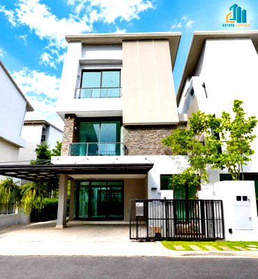 ขายบ้านแฝด : ขาย บ้านแฝด 3 ชั้นสุดหรู โครงการคุณภาพบ้านกลางเมือง คลาสเซ่ 39.3 ตร.วา 241 ตรว  เอกมัยรามอินทรา  ลาดพร้าว