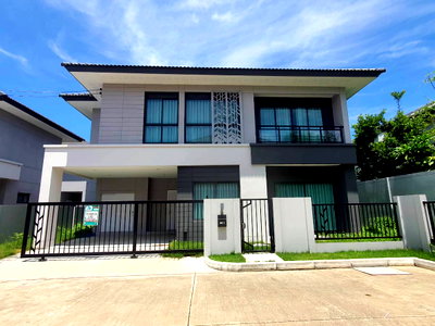 บ้านเดี่ยว ม.ราชพฤกษ์ : ขายบ้านเดี่ยวหรูหลังมุม! ชีวารมย์ นครอินทร์ บิวท์อิน Modern Luxury ทั้งหลัง ใกล้ Central Westville