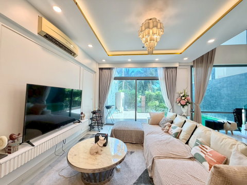 Exclusive Duplex Pool Villa | Casalunar Paradiso แบบห้อง: Duplex 2 ชั้น พื้นที่ใช้สอยกว้างขวาง: 153.79 ตร.ม.