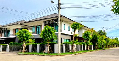 ขายบ้านเดี่ยว : ขาย บ้านเดี่ยว หลังมุม เนื้อที่ 68.4 ตร.ว. หมู่บ้านเอโทล จาวาเบย์ (Atoll Java Bay)