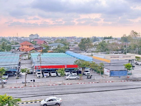 7-Eleven 200 ม. ที่ดินเทคอนกรีตแล้ว ให้เช่า 8 ไร่ สวนสยาม 150 ม.หน้ากว้าง 163 เมตร ขนาด 3,200 ตร.ว. 12,800 ตร.ม. MRT สวนสยาม 1.5 กม.