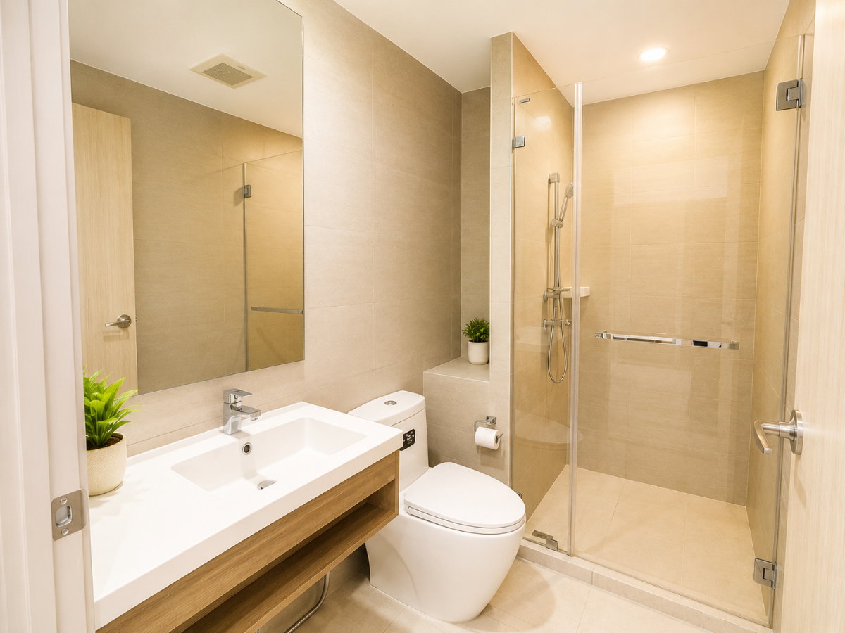 รูป เช่า 2 ห้องนอน 1 ห้องน้ำ วิสซ์ดอม คอนเนค สุขุมวิท | Whizdom Connect Sukhumvit 101 - รูปที่ 9/9