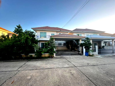 Houses for rent Samut Sakhon : For Rent House , Baan Lalin In The Park Rama 2-Ekachai , wide frontage , Bang Nam Chuet , Mueang Samut Sakhon , Samut Sakhon , CX-162000 ✅ Live chat with us ADD LINE @connexproperty ✅