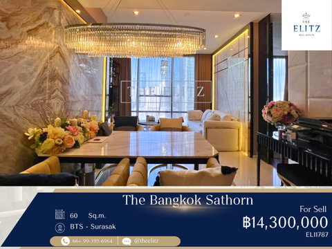 ✨JUST LISTED BY OWNER! THE ULTIMATE MASTERPIECE OF SATHORN! A STUNNING ULTRA-LUXURY RARE GEM WITH PRIVATE LIFT AT AN UNBELIEVABLE BILLIONAIRE DEAL! ✨