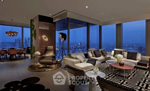 คอนโด High-Floor 2 ห้องนอน 240 ตร.ม. พร้อมเลี้ยงสัตว์ ใกล้ BTS ช่องนนทรี 100 ม. The Ritz-Carlton Residences Bangkok (ID 3043581)