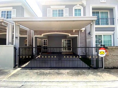 บ้านเดี่ยวให้เช่า : 🏡✨ บ้านเดี่ยวหลังมุมให้เช่า โกลเด้น นีโอ สุขุมวิท–ลาซาล (Golden Neo Sukhumvit–Lasalle) 3 ห้องนอน 3 ห้องน้ำ