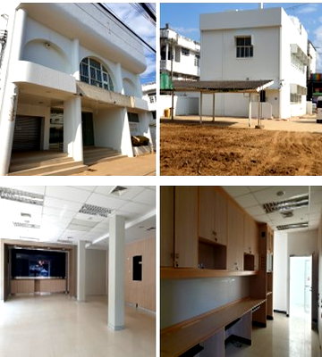สำนักงาน เชียงใหม่ : อาคารสำนักงาน เนื้อที่ 1-0-78 ไร่ แม่อาย (ติดต่อคุณปาลิดา 0 2353 5140)