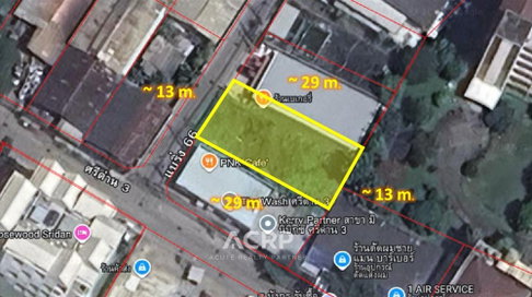 ที่ดินทำเลดี ศรีด่าน 3 ใกล้รถไฟฟ้า MRT ศรีแบริ่ง เพียง 6 ล้านบาท รหัสทรัพย์ 00160983