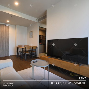 Rental Condo 🌆 Ideo Q Sukhumvit 36, 1BR 45 sq.m. 38K 🌠 Beautiful Open View Unit, Near BTS Thonglo 