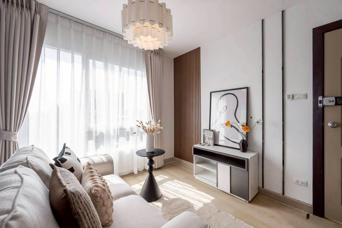 รูป ขาย The Crystal Condominium เรวดี2 |  ห้องมุมวิวรถไฟฟ้า เพียง 1.299 ล้านบาท - รูปที่ 4/6