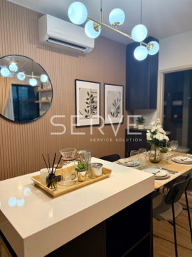 🔥ห้องกว้าง 2นอน ตกแต่งหรู ชั้นสูงสุด วิวดีมาก เฟอร์จัดเต็ม พร้อมเข้าอยู่ คอนโดใหม่ ทำเลดีมาก ใกล้ MRT พระราม 9 @ NUE District R9