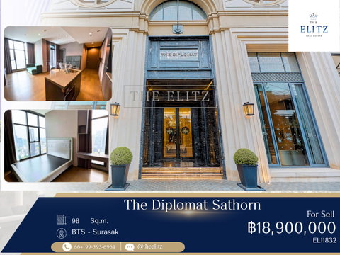 ✨ The Supreme Crown jewel of Sathorn! Unrivaled ultra-luxury Penthouse for sale next to BTS-Surasak [0 meters] ✨