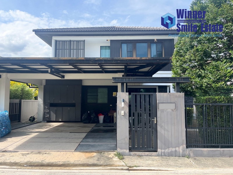 บ้านเดี่ยวให้เช่า : ด่วน!! ให้เช่าบ้านหรู มัณฑนา บางนา กม.7 ขนาด 175 ตร.ม. ใกล้เมกาบางนา