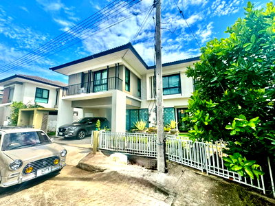 บ้านเดี่ยวให้เช่า : บ้านเดี่ยว 3 ห้องนอน ให้เช่า โซนสันกำแพง เชียงใหม่ (หมู่บ้านเพลินจิต คอลลิน่า) พร้อมเฟอร์ฯ (RA1290) T.0946511456