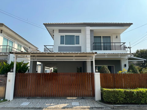 ขายบ้านเดี่ยวหลังมุม เดอะ แกรนด์ พระราม 2 พร้อมเข้าอยู่ (H6915)