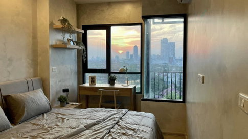 📌 ให้เช่าคอนโด นิช โมโน เมกะ สเปซ บางนา อาคาร 1 ชั้น 12 1 ห้องนอน ขนาด 30.00 ตรม ใกล้ รพ.พริ้นซ์ สุวรรณภูมิ