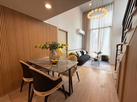 Culture Chula | Stylish 2 Bed Duplex Condo Near MRT Station - BR61770CD