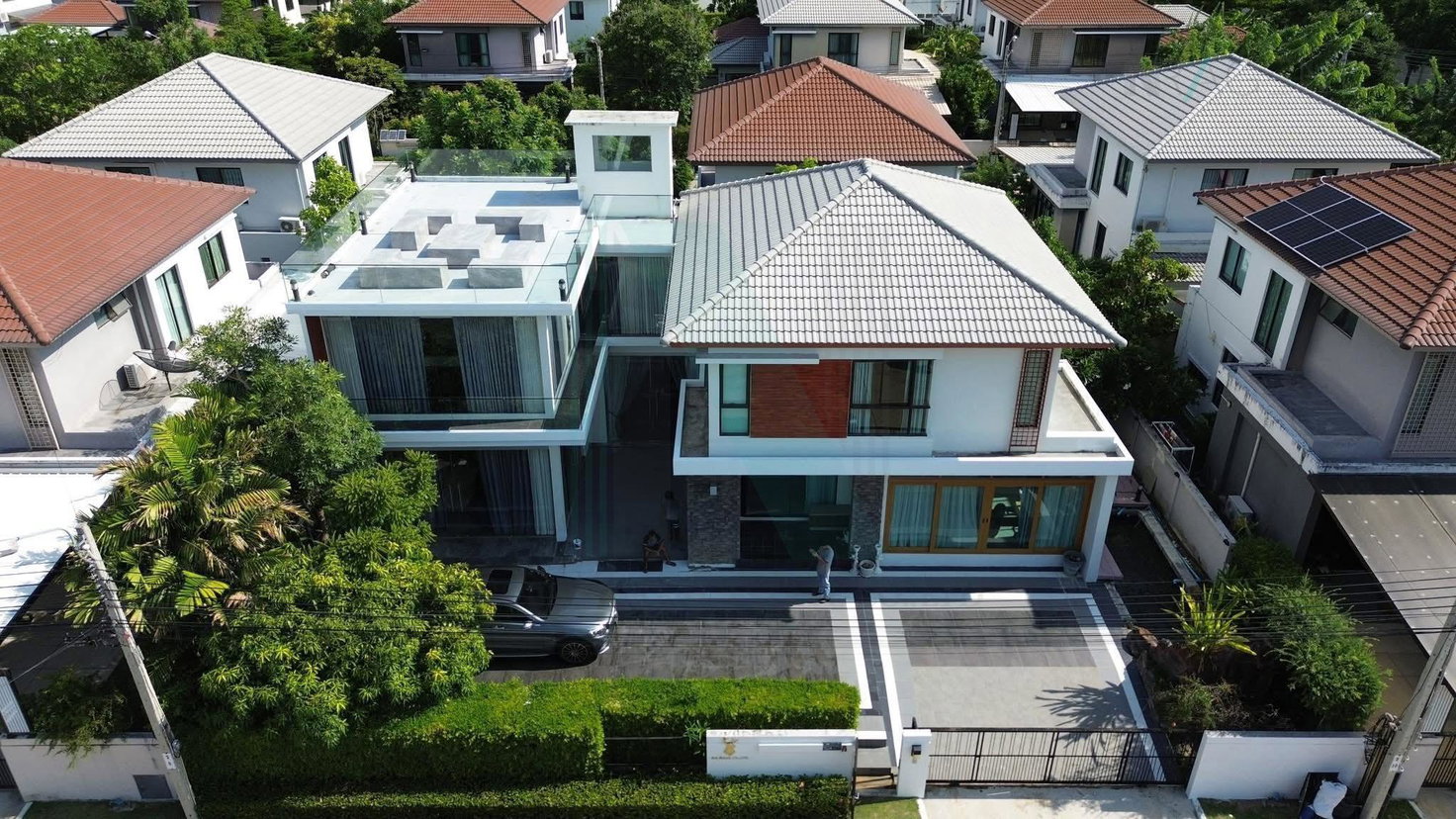 รูป ให้เช่าบ้านเดี่ยว 2 ชั้น มัณฑนา พระราม 2 - เทียนทะเล 4 ห้องนอน 3 ห้องน้ำ - รูปที่ 1/8