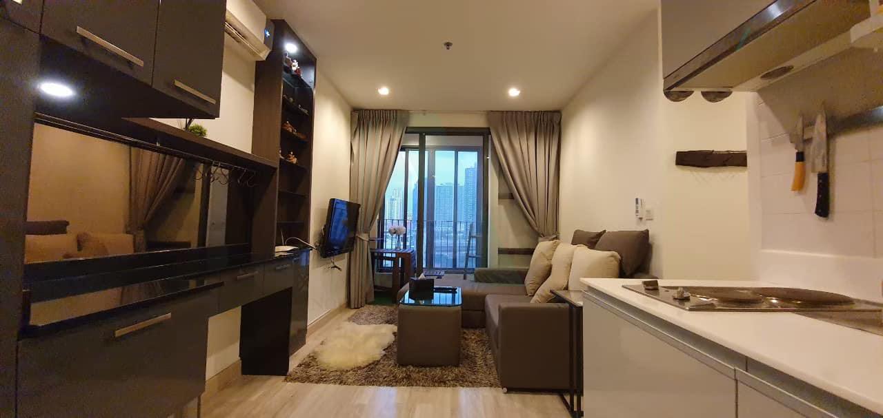 รูป 🚩 ให้เช่าคอนโด ไอดีโอ โมบิ พระราม 9 อาคาร 1 ชั้น 9 2 ห้องนอน ขนาด 53.00 ตรม ใกล้ เซ็นทรัลพระราม 9 - รูปที่ 2/8