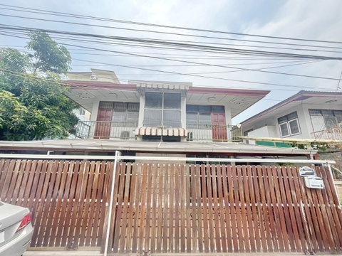 HK0487♛ให้เช่า *บ้านเดี่ยว 4 ห้องนอน⚝ห้วยขวาง♜MRT สุทธิสาร∞099-5919653,065-9423251▚Line@sureresidence