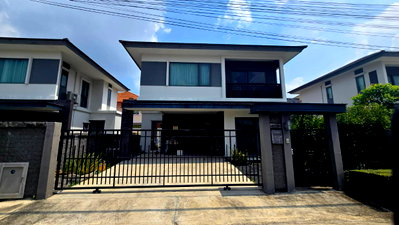 บ้านเดี่ยว สนามบินสุวรรณภูมิ : ขายบ้านเดี่ยว บริทาเนียม กม.12 ซอยหลวงพ่อโต