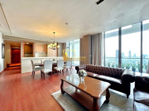 The Sukhothai Residences | Beautiful 3 Bed Super Luxury Condo - BR5186CD