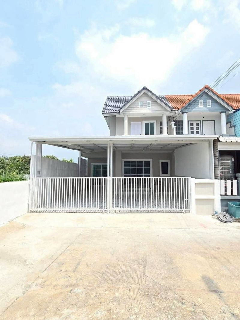 ขายทาวน์โฮม : 🔥ขาย บ้านพร้อมของแถม ✅ หมู่บ้านบัวทอง 4 (Buathong 4 Village) | ใกล้ MRT คลองบางไผ่