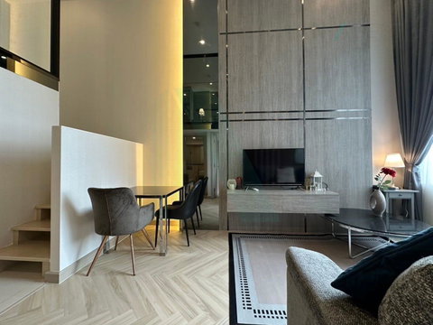 🎉 ขายคอนโด ไนท์บริดจ์ ไพร์ม สาทร อาคาร 1 ชั้น 26 Duplex ขนาด 45 ตรม ใกล้ Empire Tower