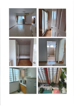 ขายคอนโดซิตี้โฮม รัตนาธิเบศร์ ตึก 2 (ติดถนนรัตนาฯ) ชั้น20 - 1ห้องนอน พื้นที่ 44.62 ตร.ม.