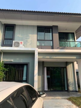 Semi-detached house for rent, Kanasiri, Salaya-Pinklao. Fully furnished Move in immediately (H6914)