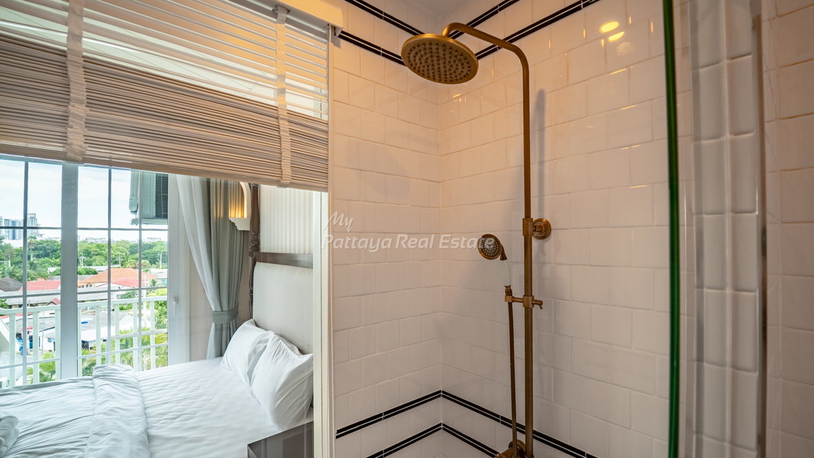 รูป 🛏️ Studio - 🛁 1 ห้องน้ำ - 🏙️ City View - 🇹🇭 ชื่อไทย - 🏢 Grand Florida Beachfront Resort Pattaya - รหัส: GF10 - รูปที่ 4/10