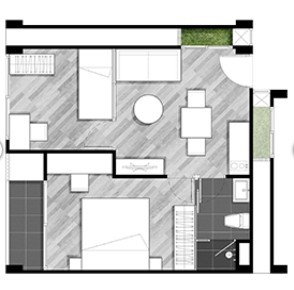รูป A045573 Vento Condo Kaset - Navamin - รูปที่ 3/8