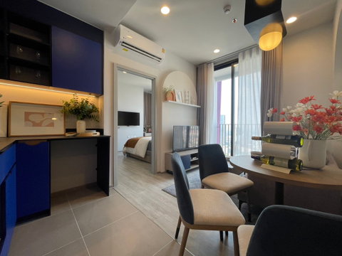 [เจ้าของขายเอง] ขายคอนโด XT Ekkamai 2 ห้องนอน 2 ห้องน้ำ ชั้น 32 ห้องตัวอย่างแต่งครบ พร้อมอยู่