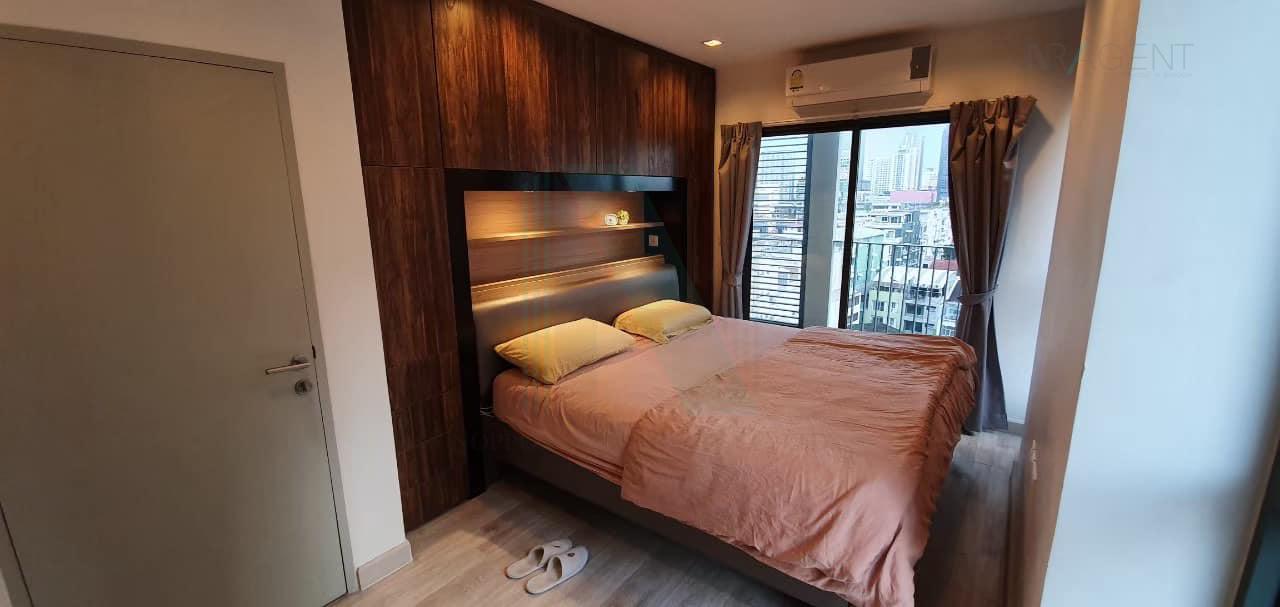 รูป 🚩 ให้เช่าคอนโด ไอดีโอ โมบิ พระราม 9 อาคาร 1 ชั้น 9 2 ห้องนอน ขนาด 53.00 ตรม ใกล้ เซ็นทรัลพระราม 9 - รูปที่ 4/8