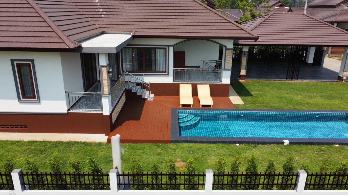 รูป ขายบ้านเดี่ยวชั้นเดียว พร้อมสระว่ายน้ำส่วนตัว บนพื้นที่ขนาดใหญ่ #CDK100562 - รูปที่ 3/31
