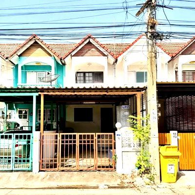 Townhouses for sale Samut Prakarn : 🔥Urgent Sale! 2-Storey Townhouse at Warocha 5 – Great Value in Bang Phli