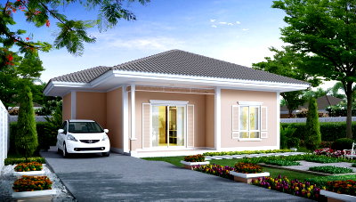 Houses for sale Ratchaburi Transport Station :   Baan Cheewa 2, Ratchaburi. Land area: 52 sq. wah. Usable area: 65 sq. m. Price: 2.45 million.