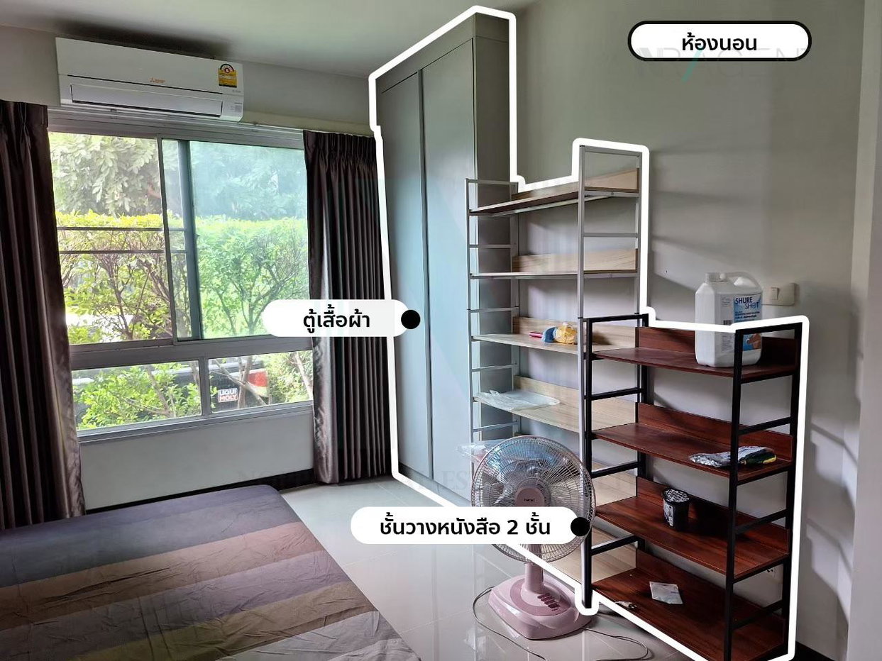 รูป ขายคอนโด วี คอนโด ลาดกระบัง อาคาร B ชั้น 1 สตูดิโอ ขนาด 31 ตรม ใกล้ ม.เทคโนโลยีลาดกระบัง - รูปที่ 4/8