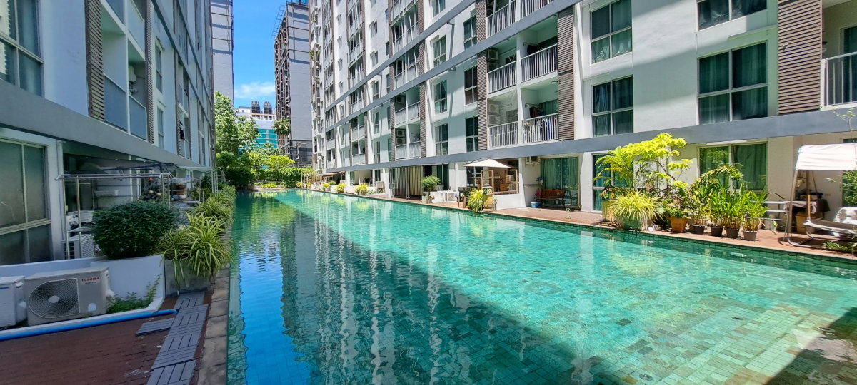 รูป ขายด่วน คอนโด A Space Asok-Ratchada : ใกล้รถไฟฟ้่า MRT พระราม 9  ชั้น 14  อาคารD  - รูปที่ 9/9